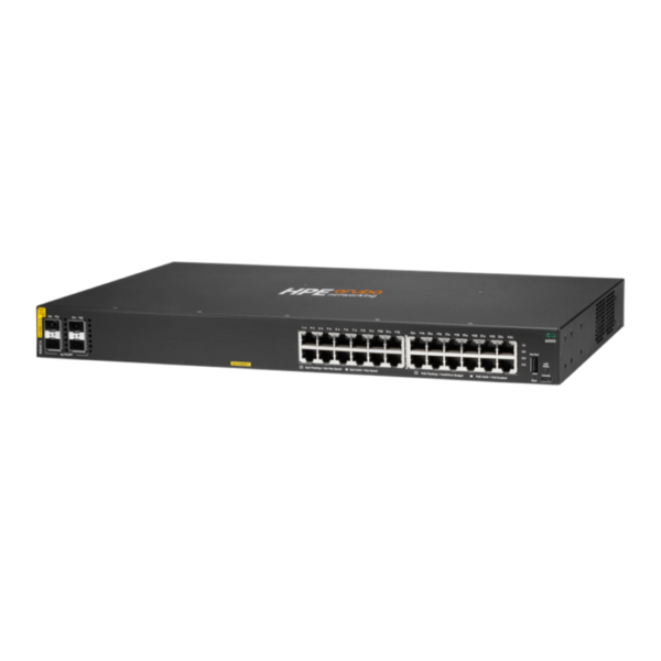 Switch Aruba CX6000 24G, 24 Puertos Gigabit + 4 Puertos SFP,Websmart, Capa L2 - Imagen 2
