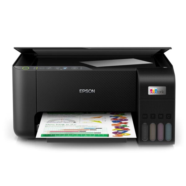 Impresora multifuncional 3 en 1 EcoTank L3210 con impresión 100% sin cartuchos
