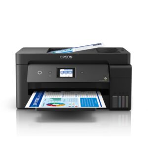 Impresora Inalámbrica Multifuncional 4 en 1 Epson EcoTank® L14150 con impresión 100% sin cartuchos hasta A3+