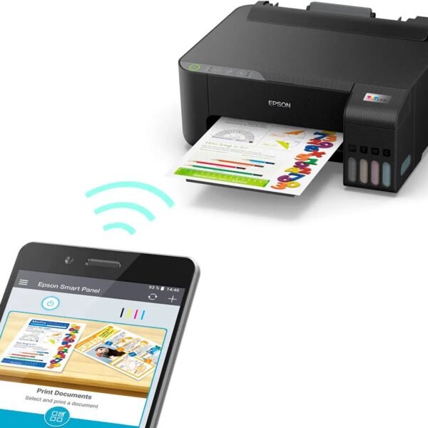 Impresora Inalámbrica EcoTank L1250 Funciones de escaneo y copia con tu dispositivo móvil utilizando la aplicación Epson Smart Panel. - Imagen 5