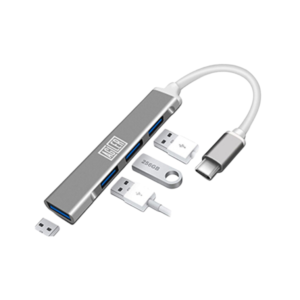 Adaptador Agiler 1 Puerto USB 3.0 Macho Salida A 4 Puerto USB 3.0 Hembra