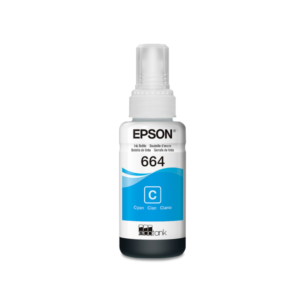 Botella de Tinta Cian Epson 664