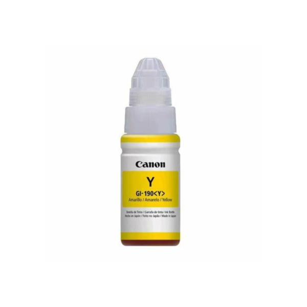 Botella de Tinta Canon Amarillo 190