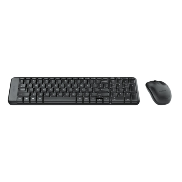 Combo de Teclado y Mouse Logitech MK220 Wireless